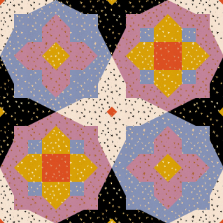 Garden Glow Quilt Mock-Up